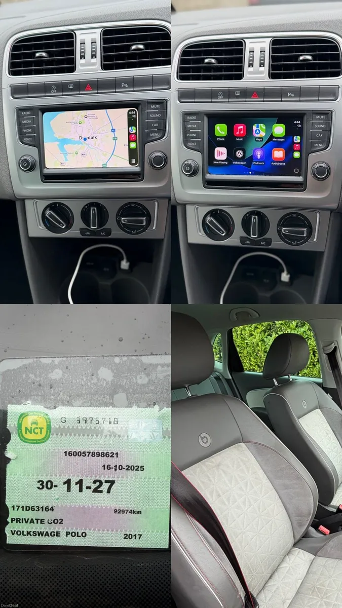 2017 vw polo 1.2tsi petrol beats-edition low kms - Image 3