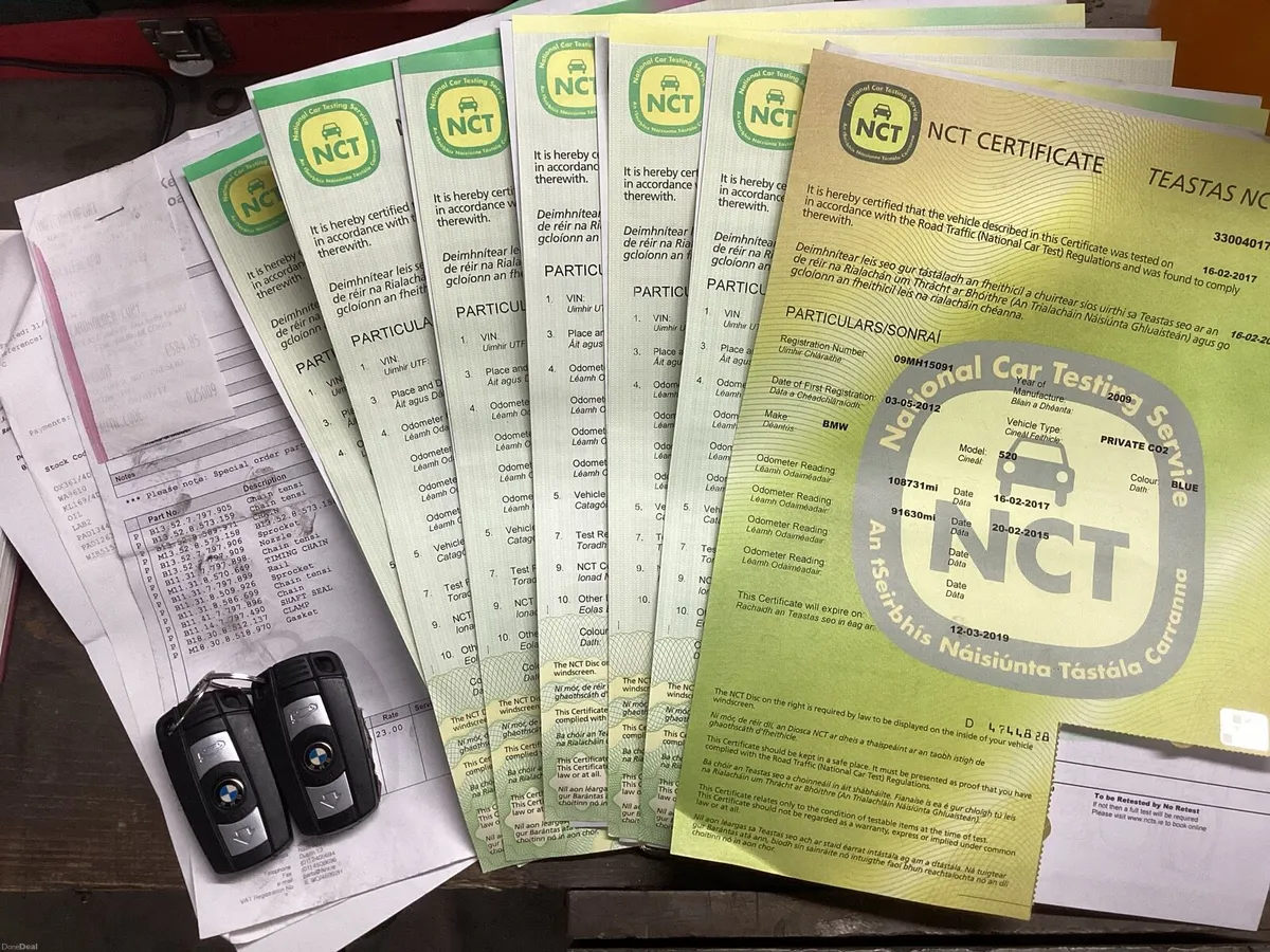 2009 BMW 520D E60….NEW NCT - Image 3