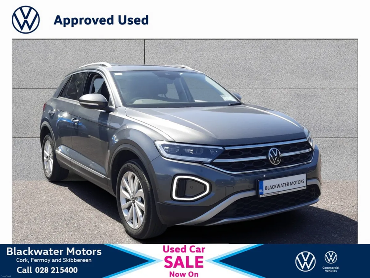 Volkswagen T-Roc 1.5TSI 150BHP STYLE PLUS *WAS €31 - Image 1