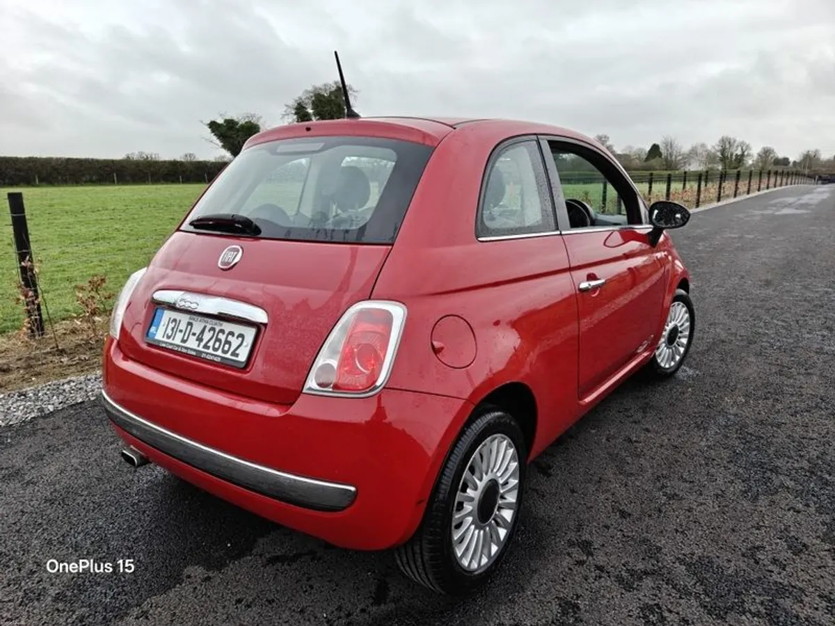 2013 Fiat 500 (Tax 01/27 NCT 10/26) - Image 3