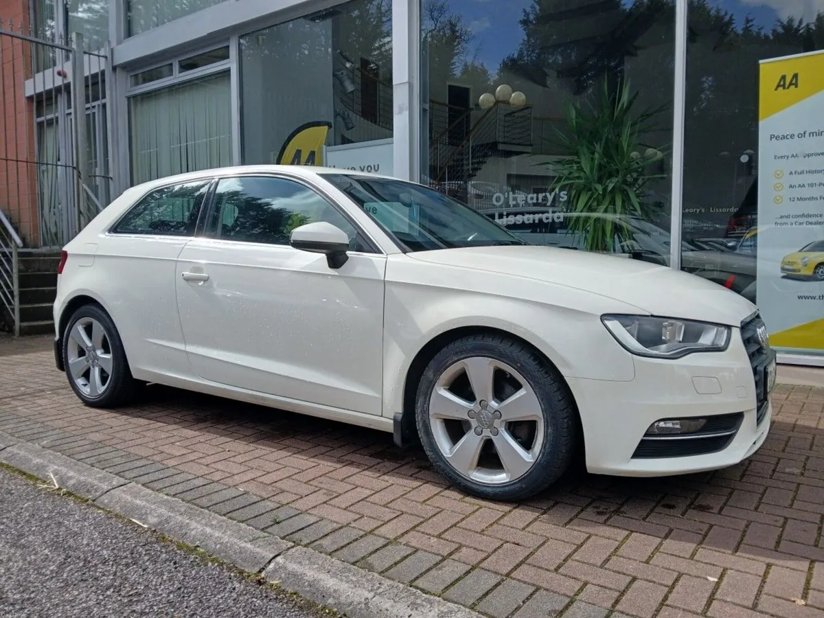 Audi A3 1.6 TDI SPORT 3DR, WHITE. - Image 1