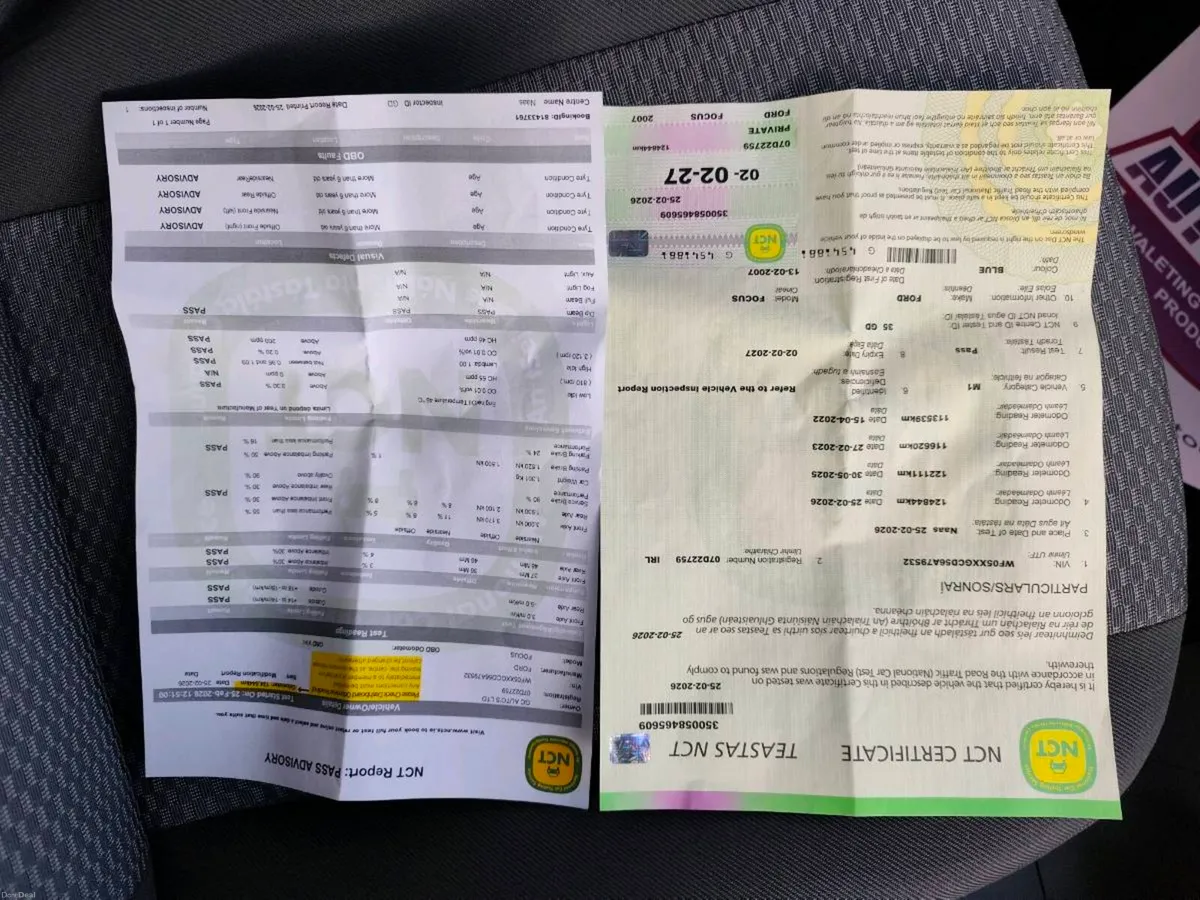 78k Miles NCT 02/27 Ford Focus 1.4 LX 2007 - Image 3