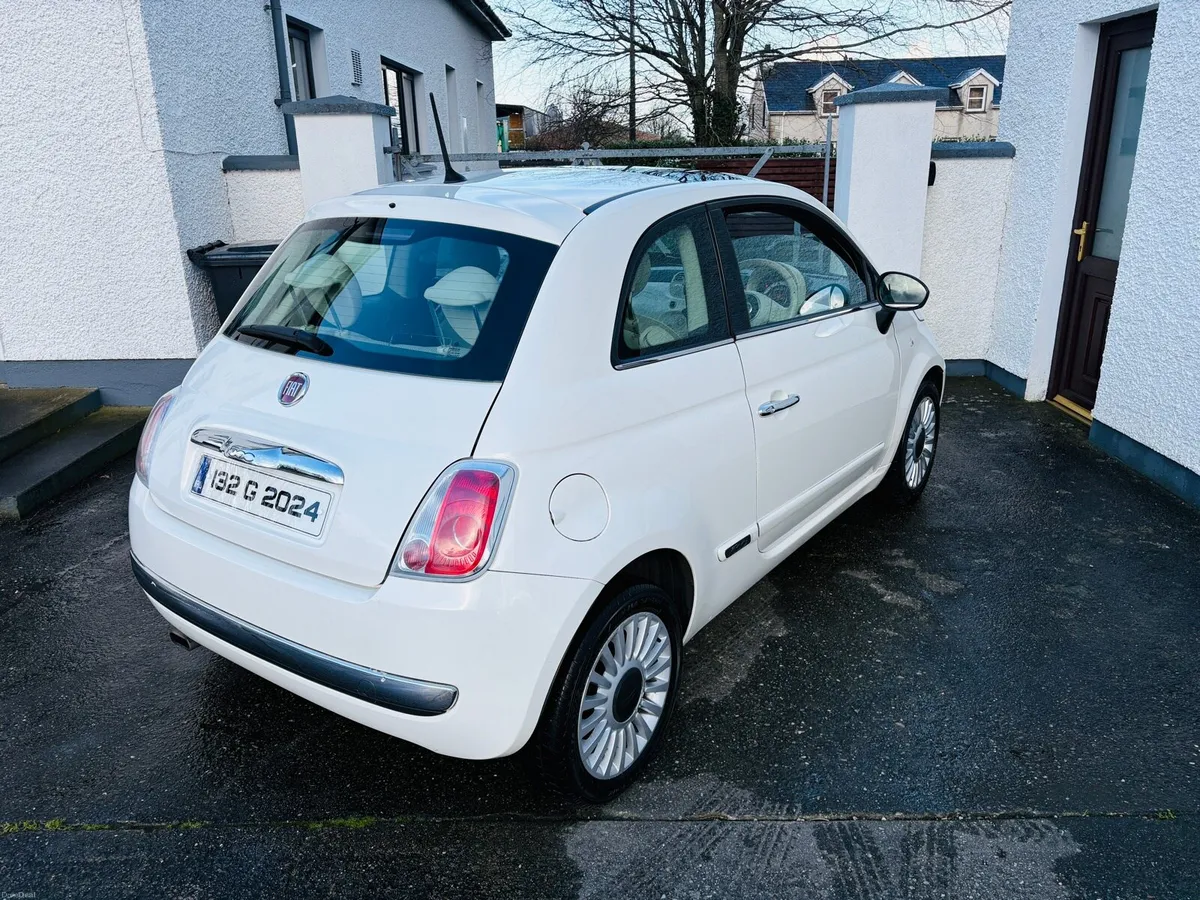 132 FIAT 500 1.2 PETROL (SUNROOF) LOW INSURANCE - Image 2
