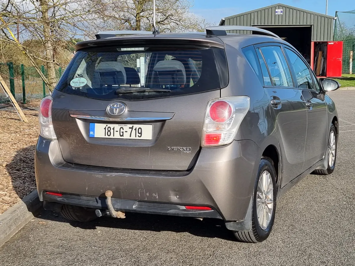 2018 TOYOTA VERSO 7 SEATER DIESEL NCT'd €12,900 - Image 2