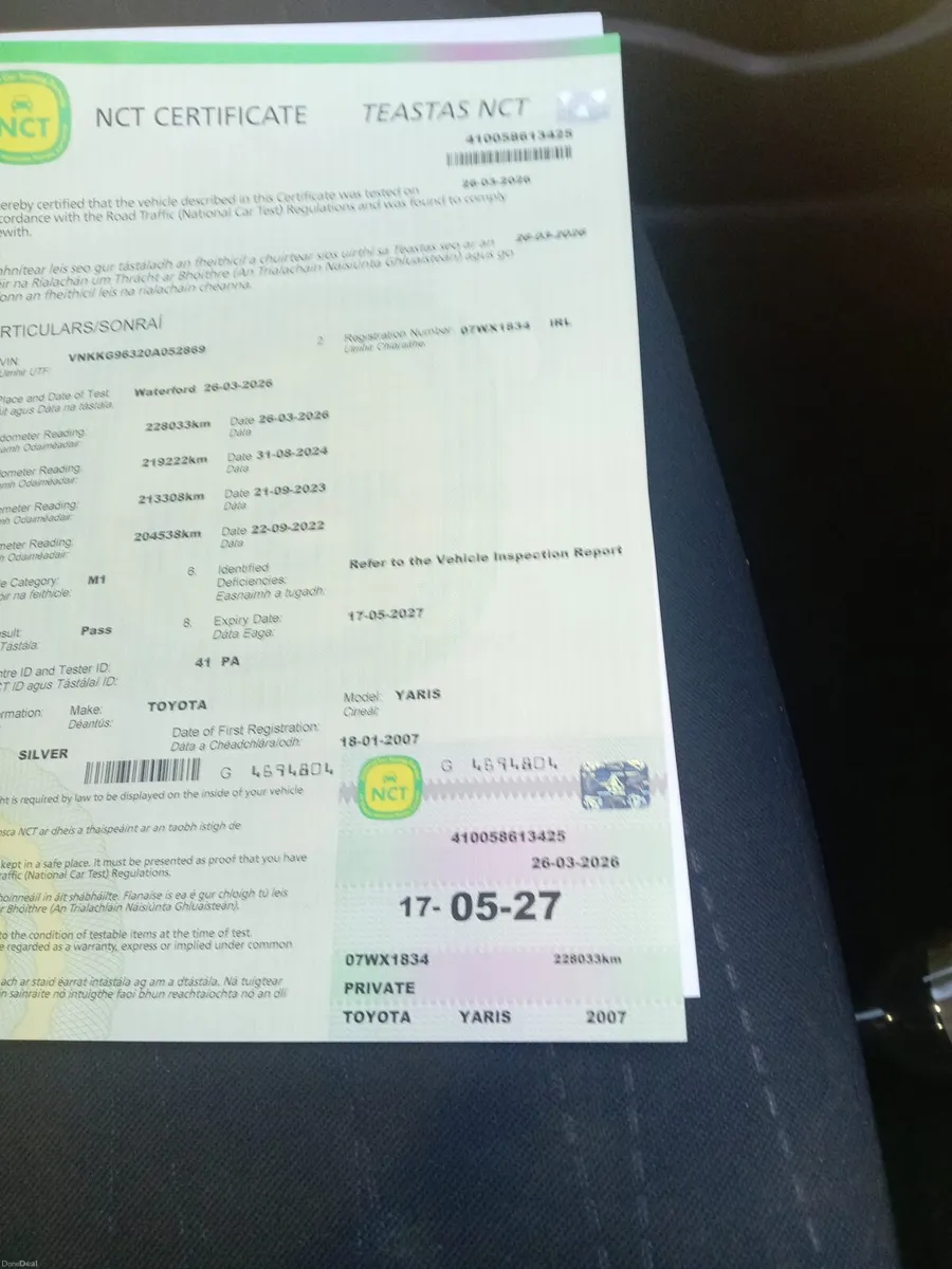 2007 Toyota Yaris - Image 1