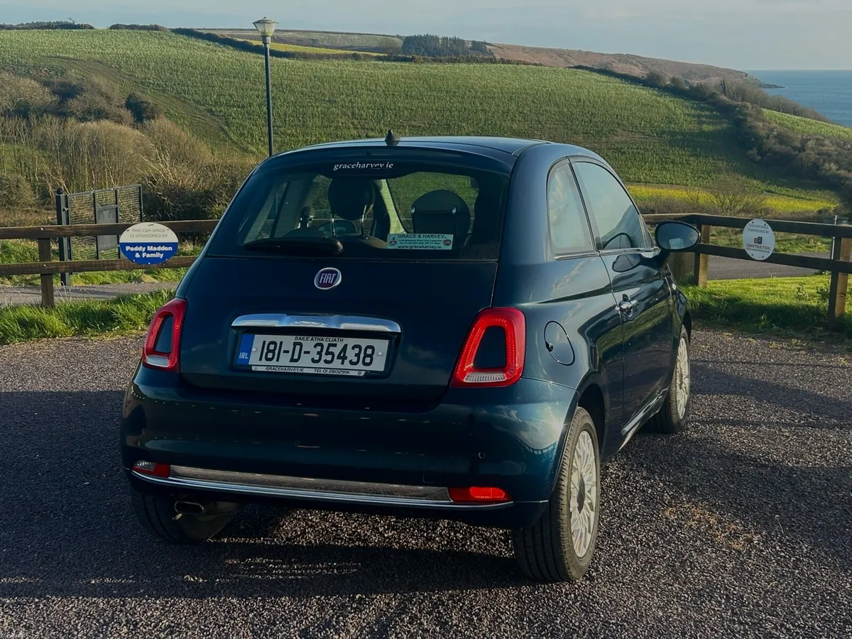 2018 Fiat 500 Lounge edition - Glass roof - Image 4