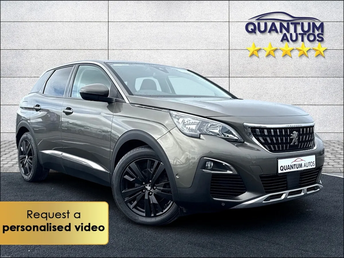 Peugeot 3008 2017 ALLURE 1.6HDI 120BHP €73PW WITH - Image 1
