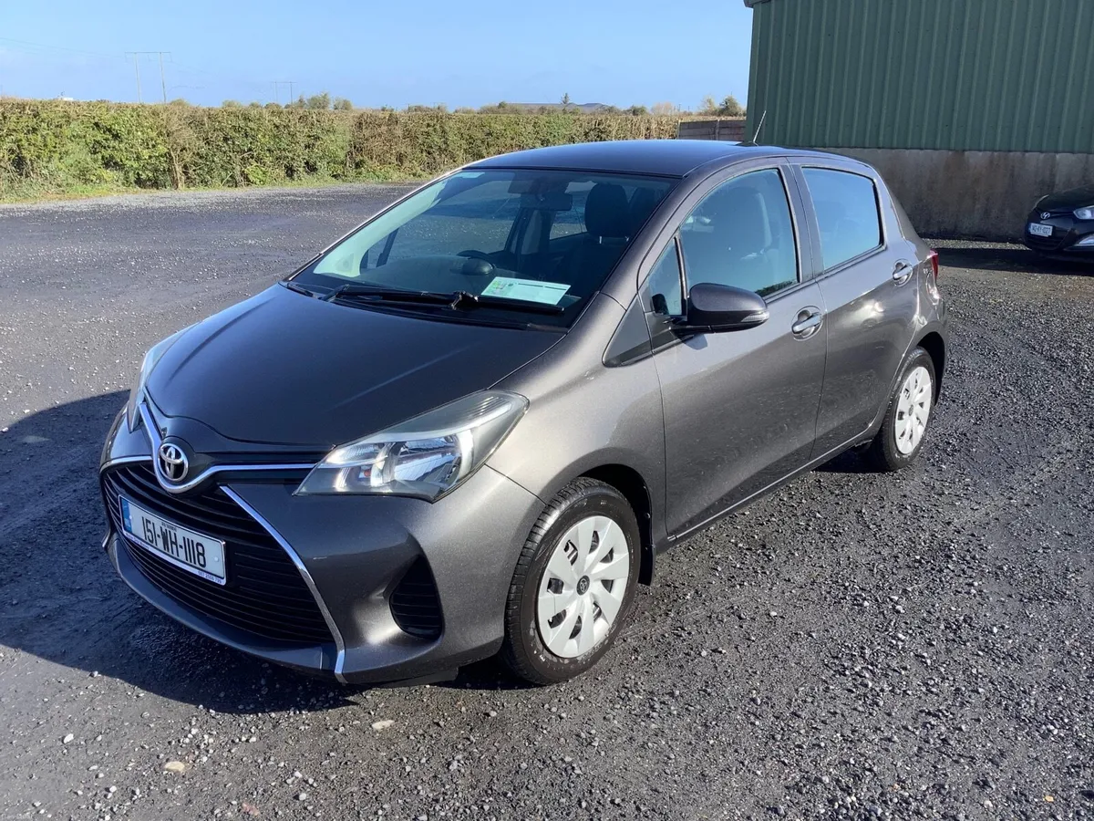 2015 Toyota Yaris 1.0 manual…NCT…LOW MILES - Image 1