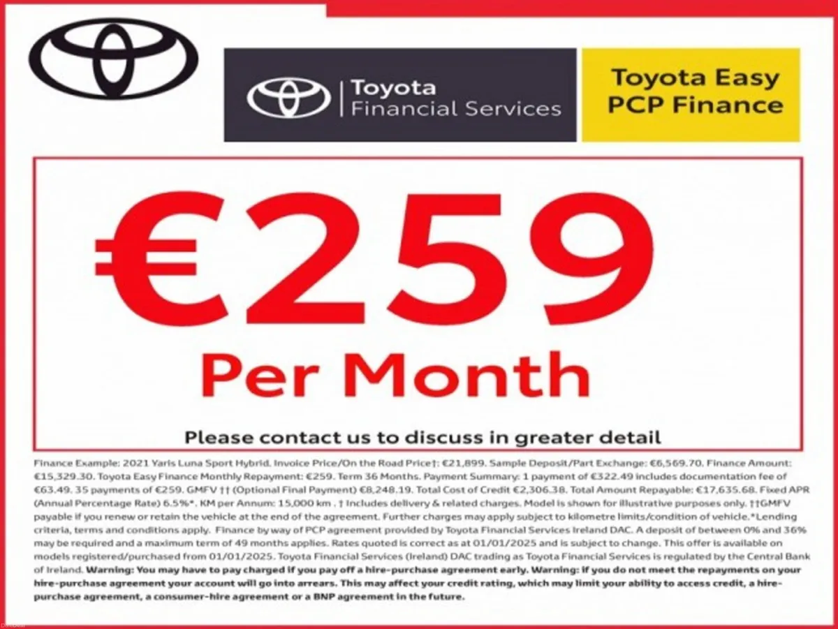 Toyota Yaris Hybrid - New Generation - Luna Editio - Image 4