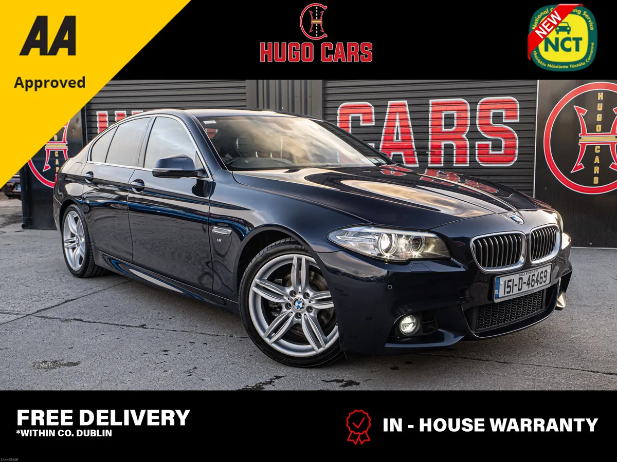 2015 BMW 520d Auto M-Sport/New NCT/Warranty - Image 1