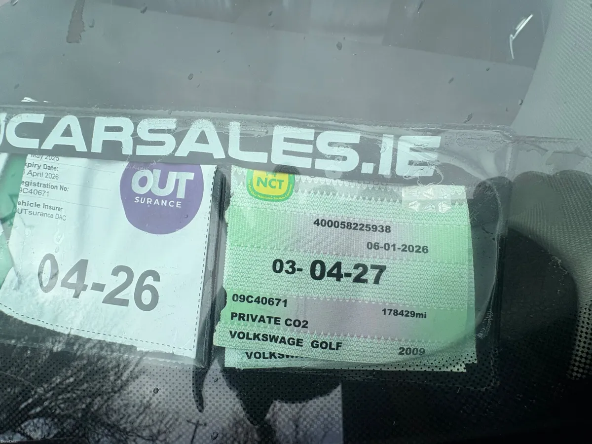 Volkswagen Golf 2009 GT  , 2.0 litre diesel - Image 3