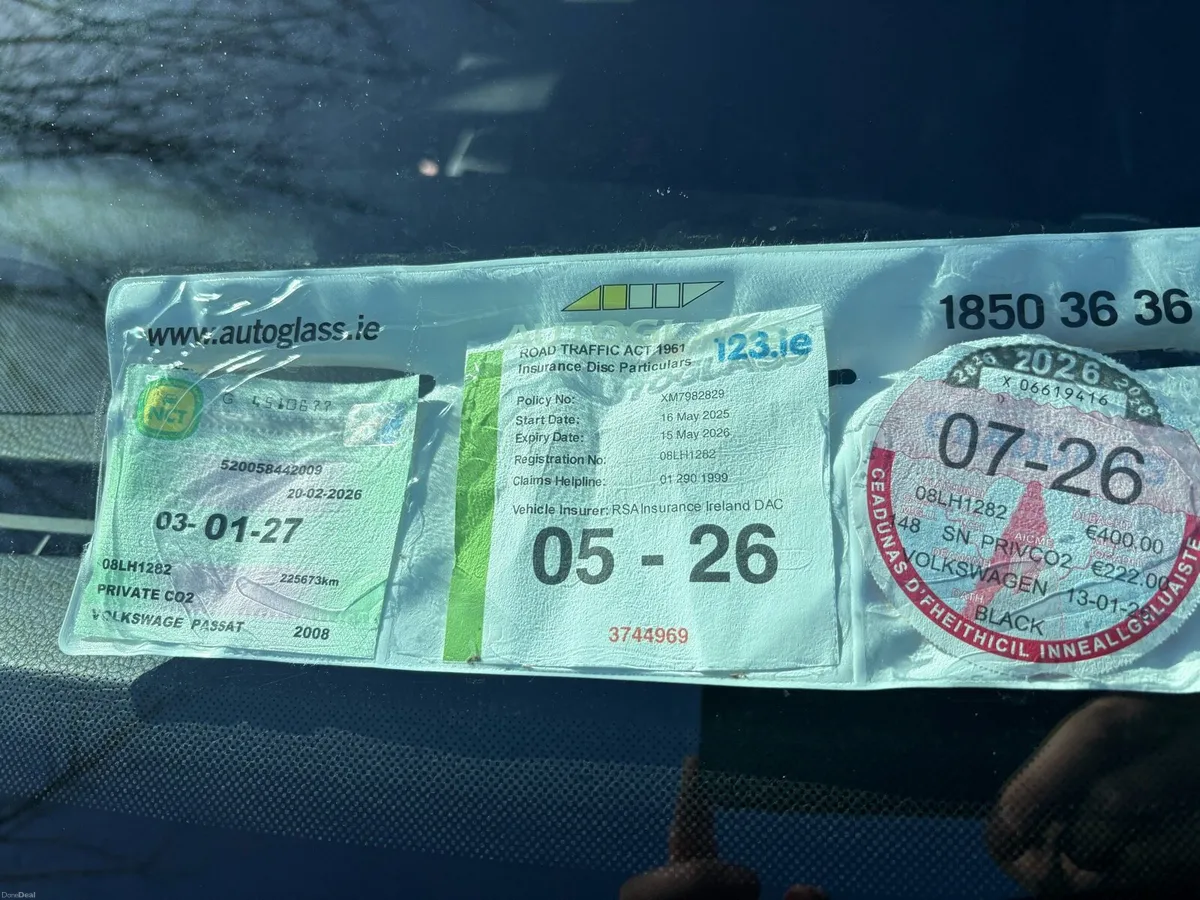 2008 Volkswagen Passat 1.9 diesel nct 01/27 tax 07 - Image 4