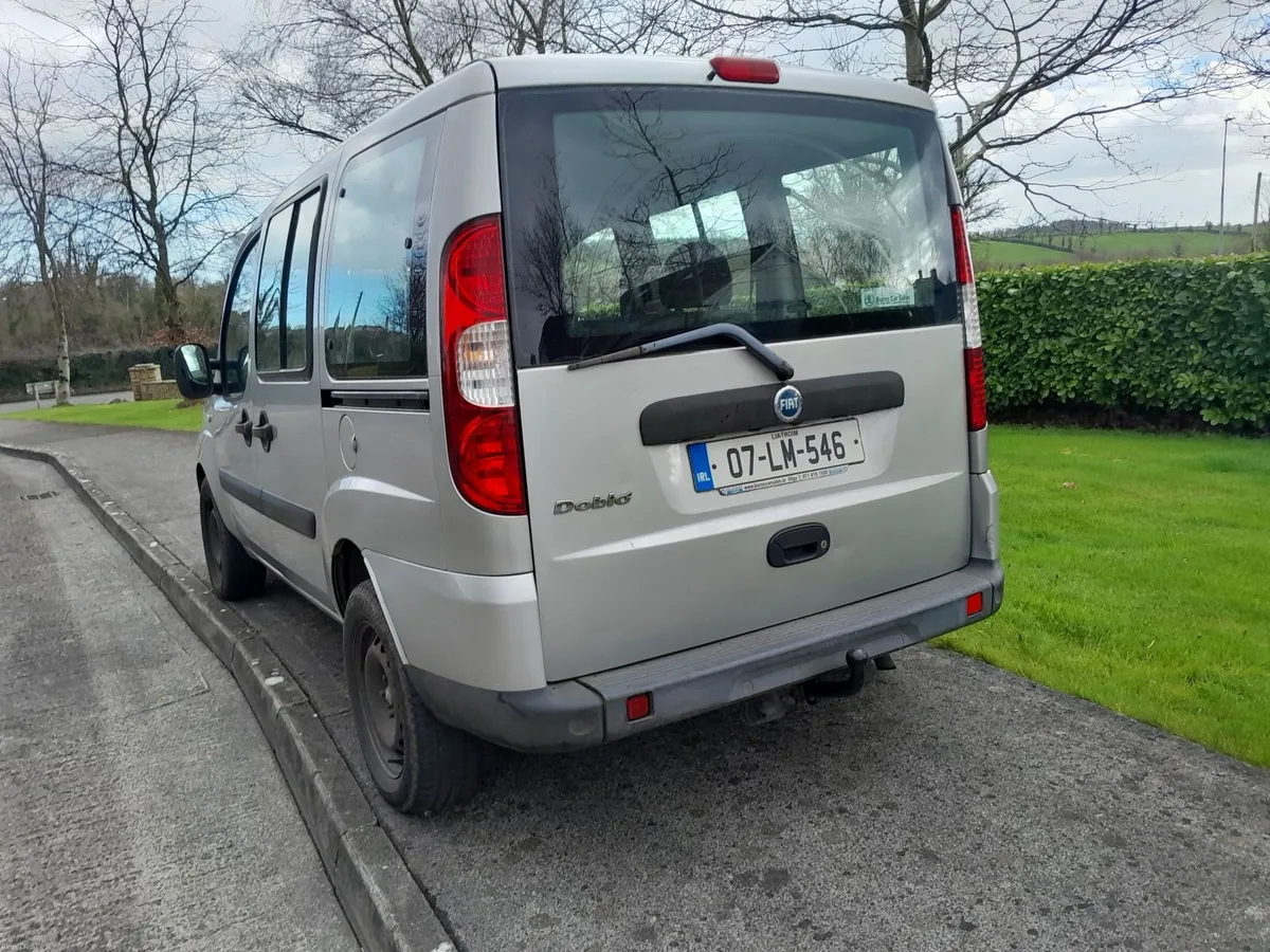 2007 Fiat Doblo 1,4 petrol tax 04/26 - Image 2