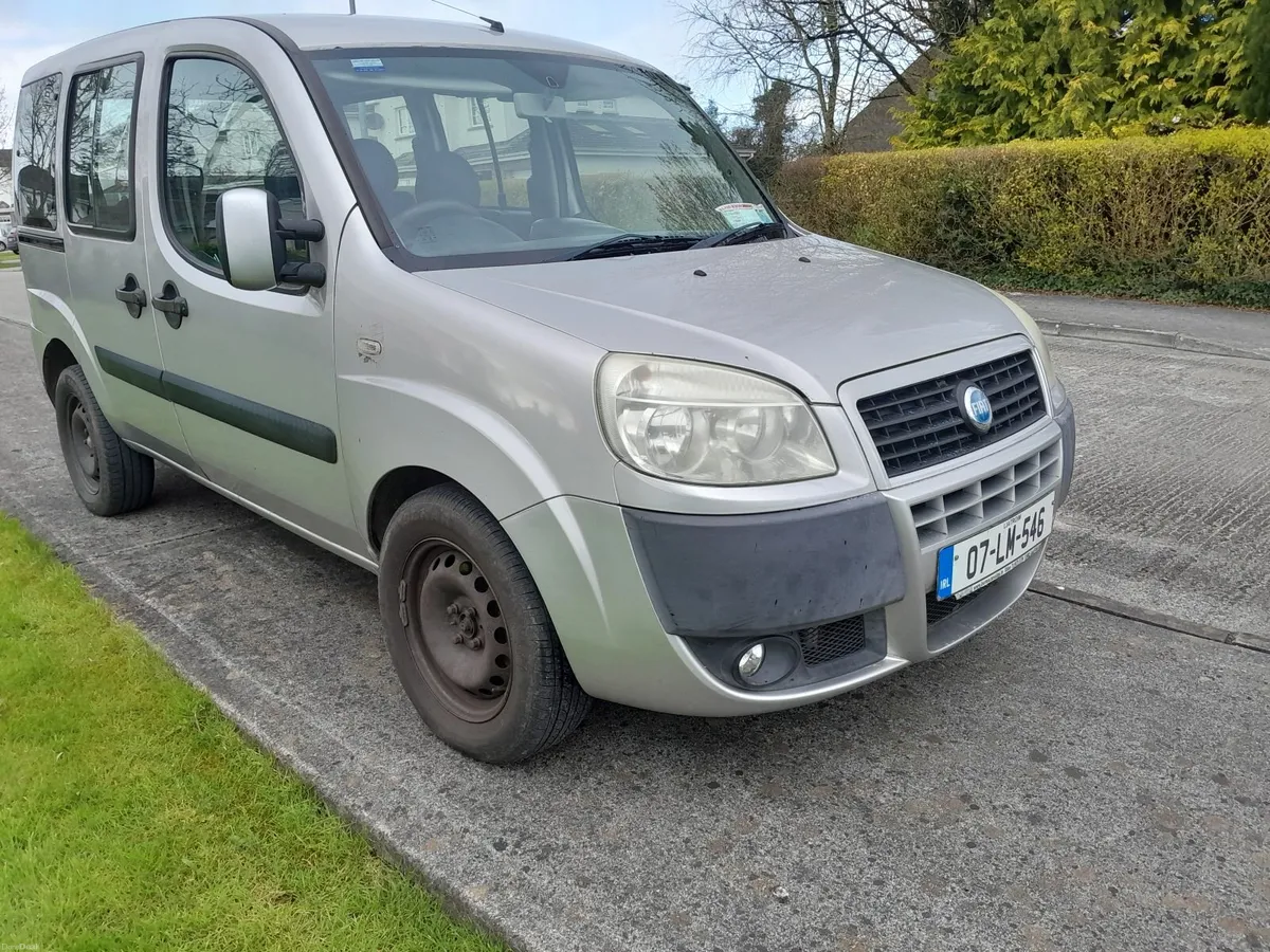 2007 Fiat Doblo 1,4 petrol tax 04/26 - Image 4