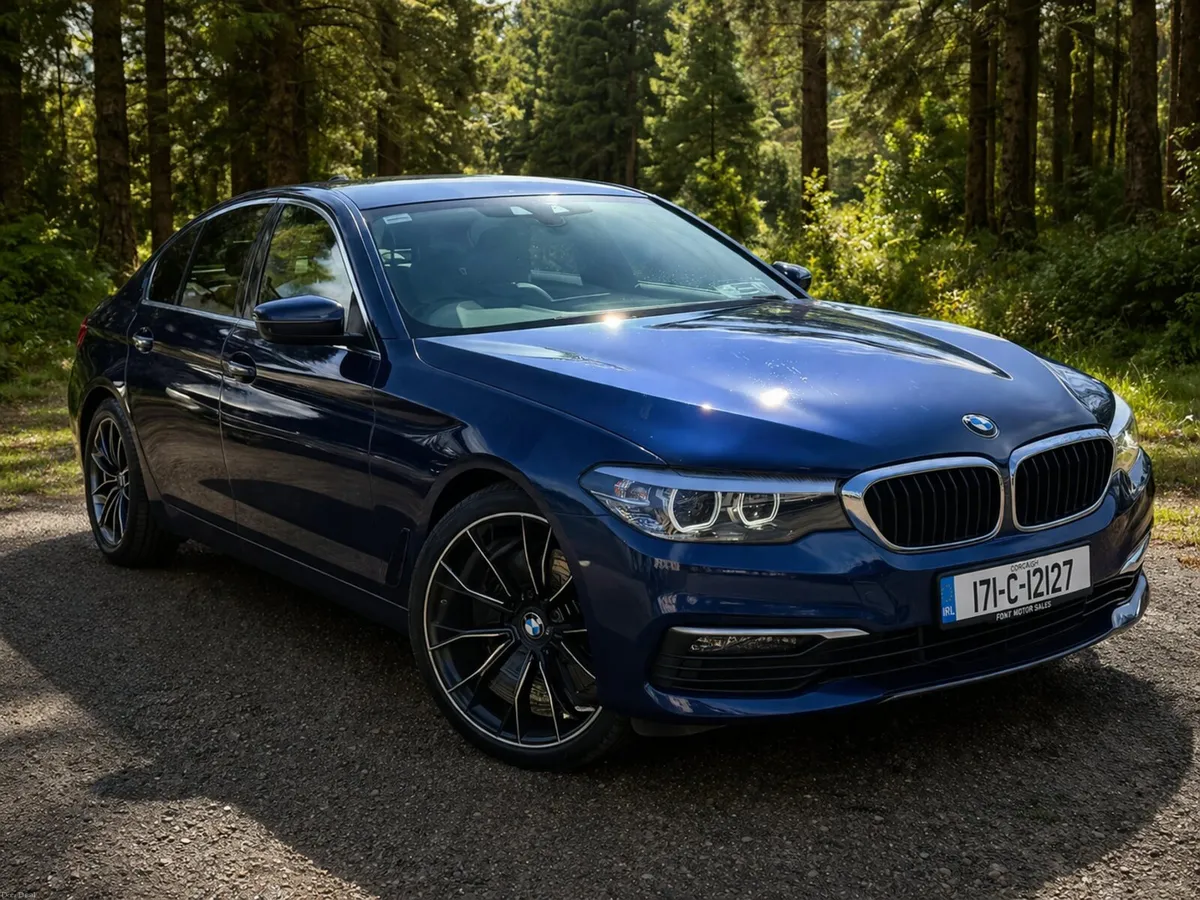 171 BMW 520D SE AUTO - BLACK LEATHER - - Image 1