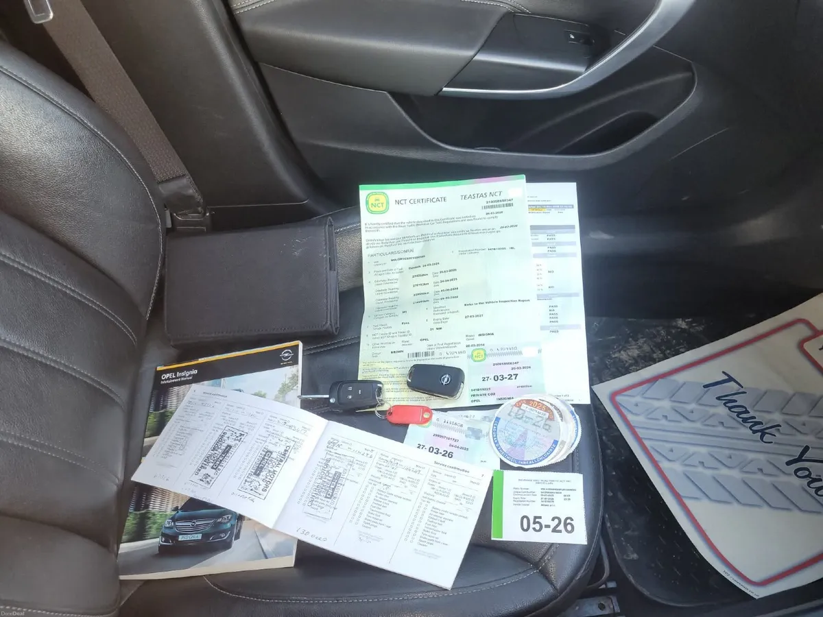 141 Opel Insignia New Nct 03-27 Tax 10-26 - Image 3