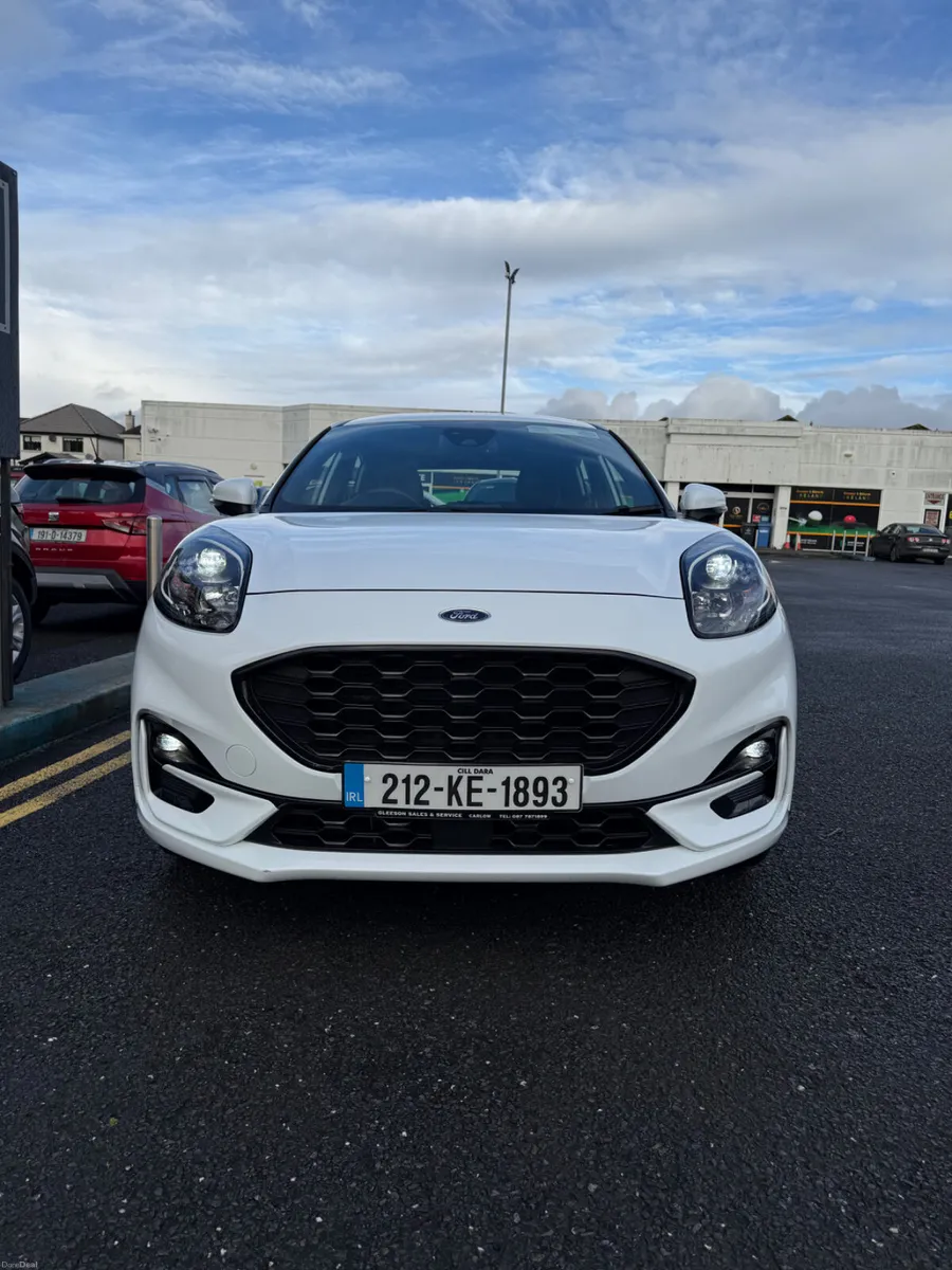 212 Ford Puma ST-Line 1.0 Petrol - White - Image 2