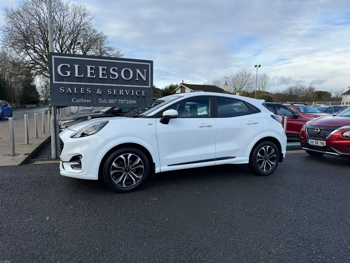 212 Ford Puma ST-Line 1.0 Petrol - White - Image 1