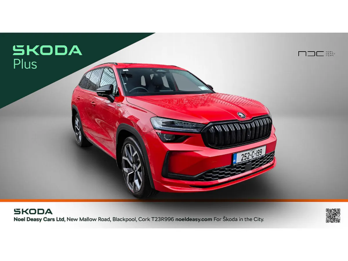 Skoda Kodiaq SPORTLINE 1.5 TSI 204 BHP DSG PHEV- A - Image 1