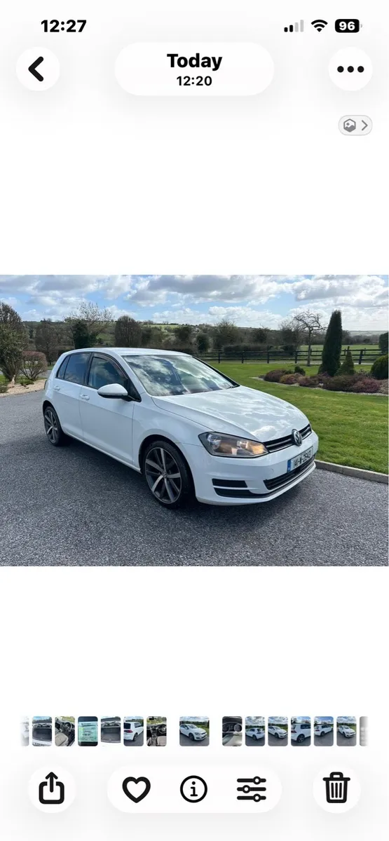 141 Volkswagen Golf new NCT 02/27 - Image 1