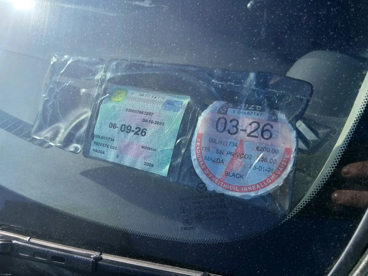 2009 mazda 3 1.6 hdi nct and tax - Image 3