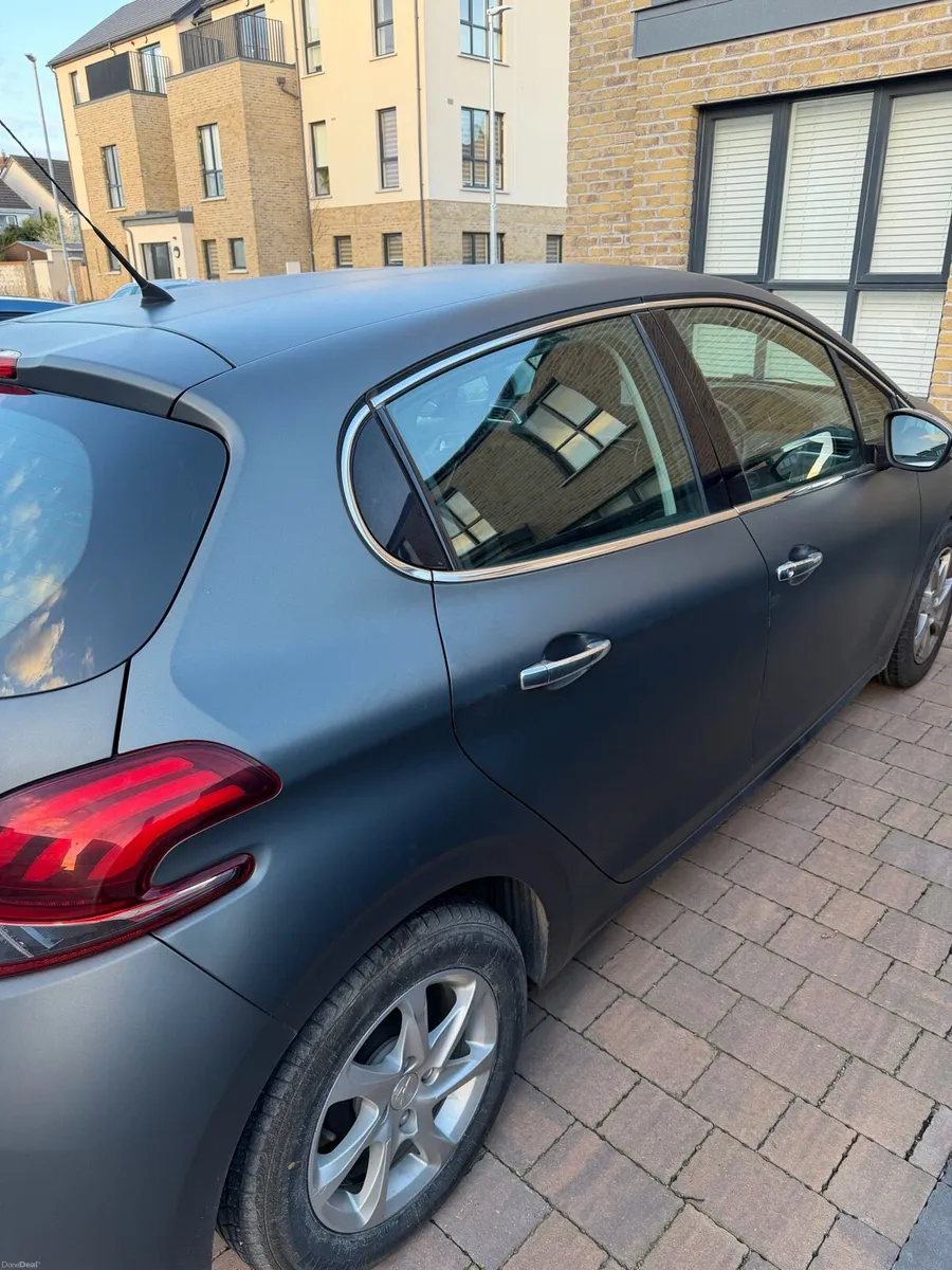 2016 Peugeot 208 - Mate Grey Wrap - Low Mileage - Image 3