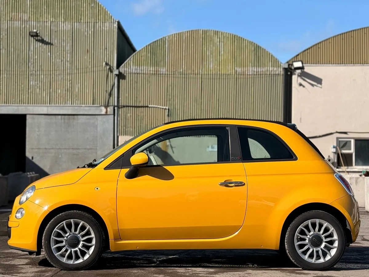 Fiat 500 cabrio convertible with fresh NCT - Image 3