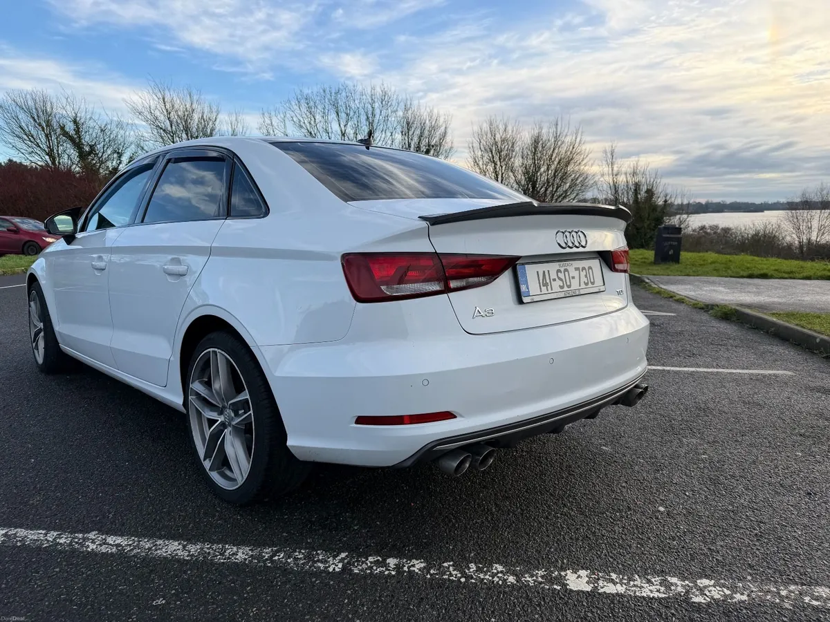 2014 Audi A3 Saloon 2.0 TDI - Pearl White - Image 4