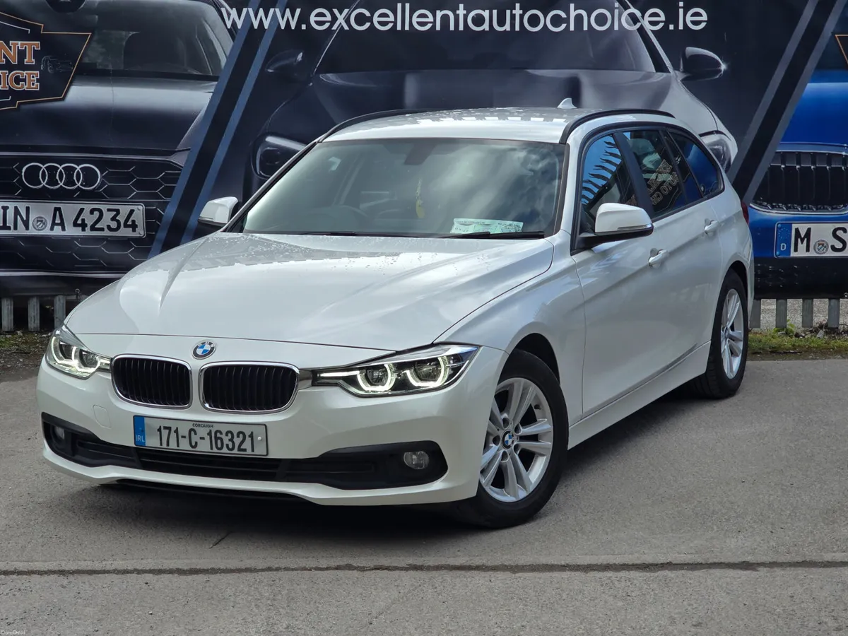 BMW 3-Series 2017 ESTATE 320D PEARLWHITE IMMACULAT - Image 2