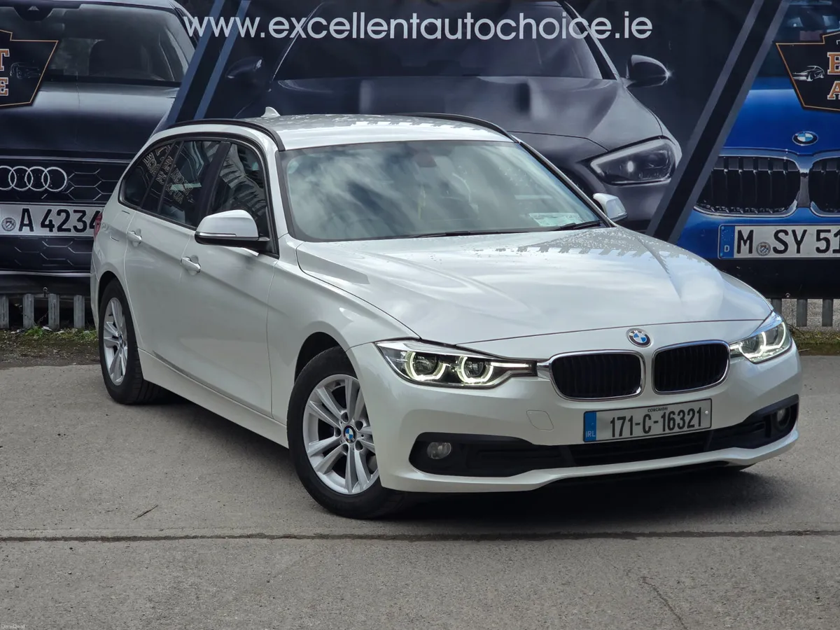 BMW 3-Series 2017 ESTATE 320D PEARLWHITE IMMACULAT - Image 1