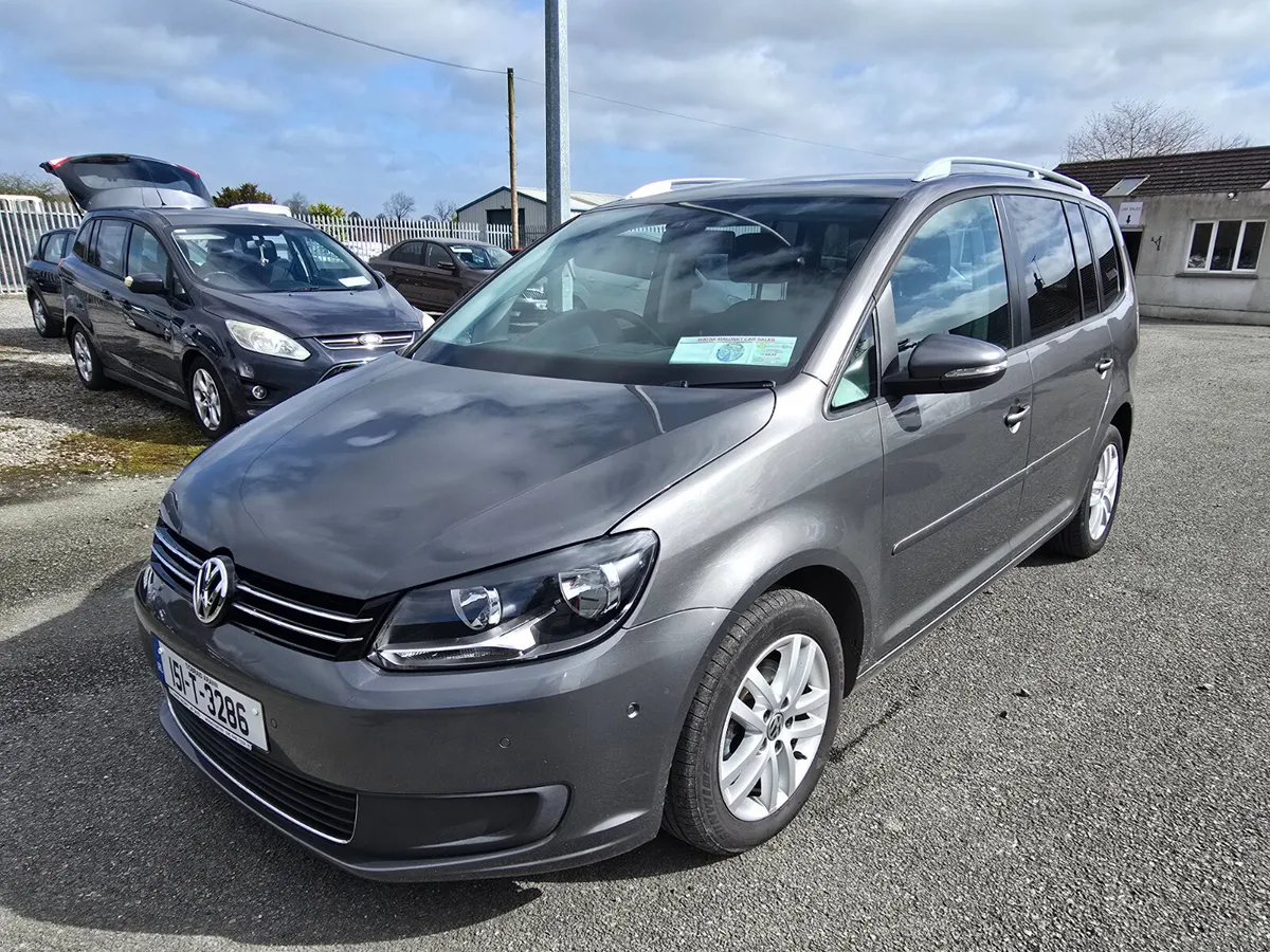 151 Vw Touran 1.6 Tdi SE Bluemotion Nct 05/27 - Image 1