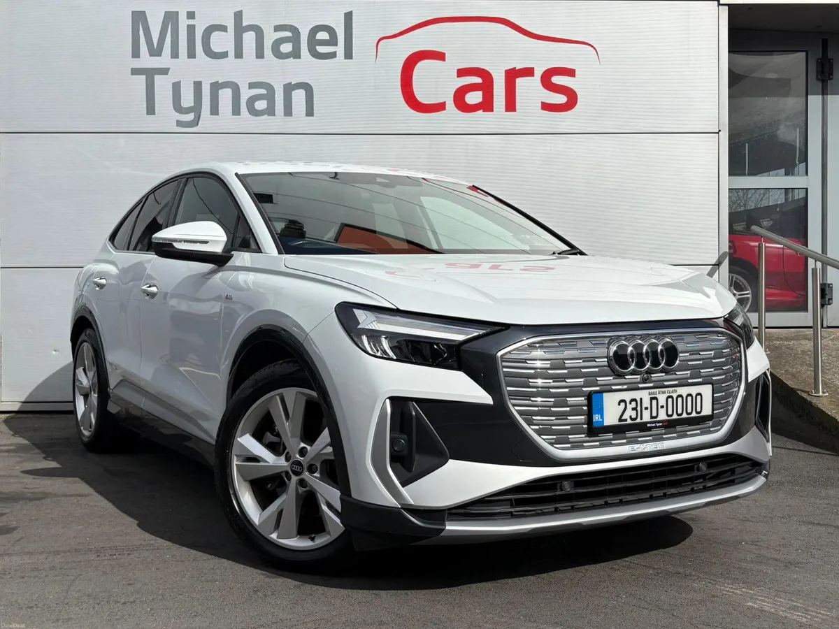 2023 Audi Q4 e-tron 40 S Line Sportback, 20" Alloy - Image 1