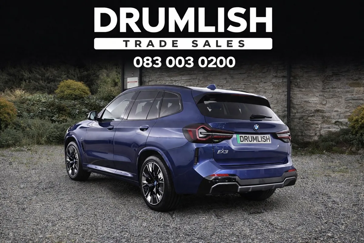2022 BMW iX3 M SPORT PRO 80KWH IN PHYTONIC BLUE - Image 2
