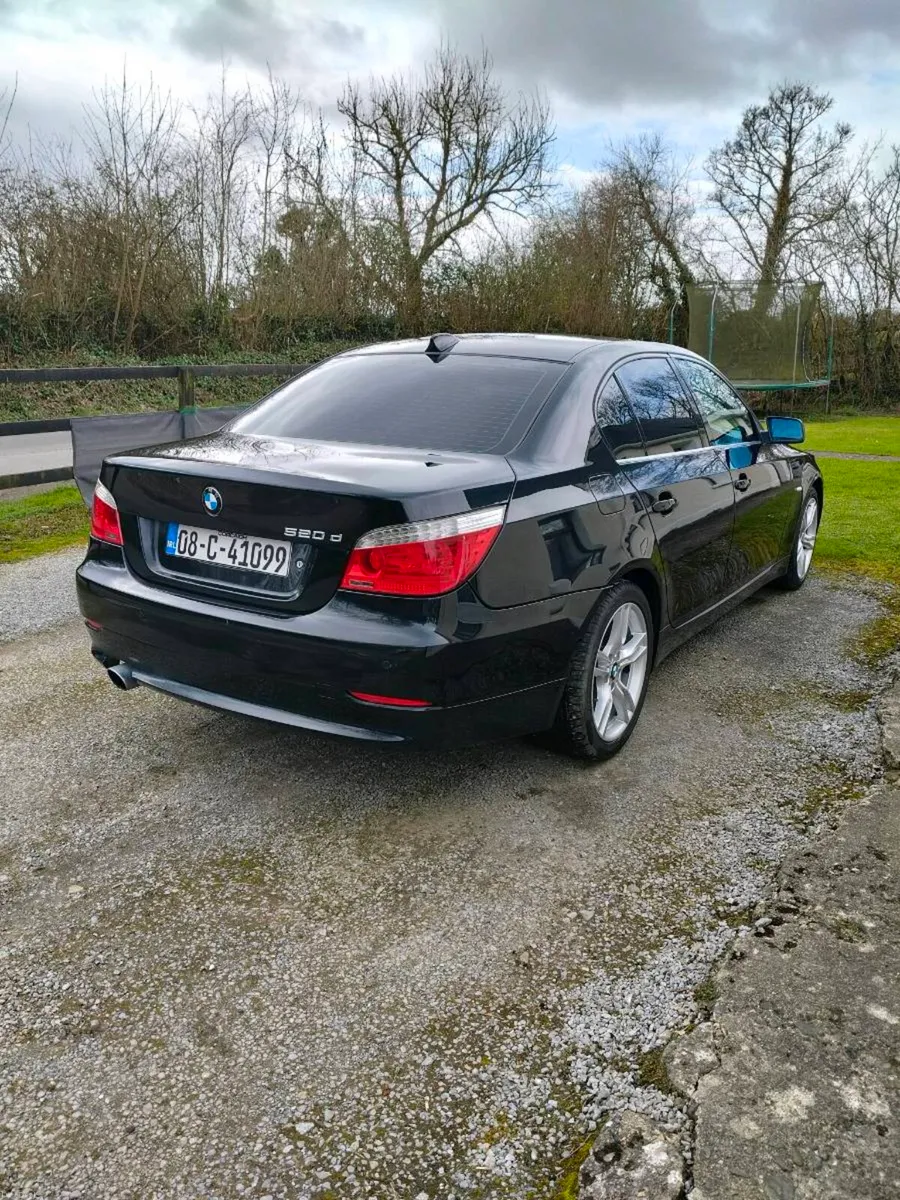 2008 Bmw 520d Black - Image 4