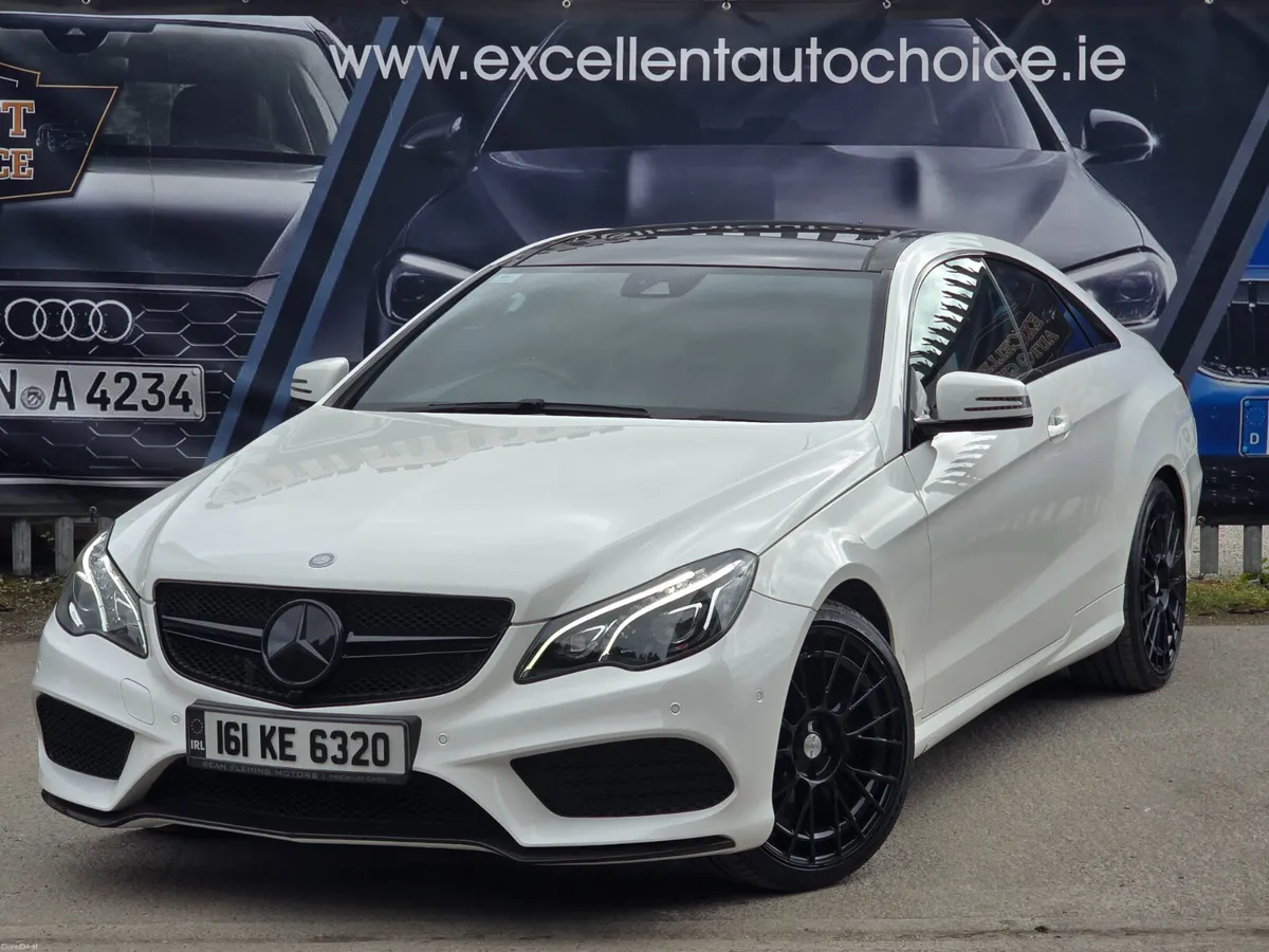 Mercedes-Benz E-Class 2016 AMG COUPE,PANROOF,WHITE - Image 3