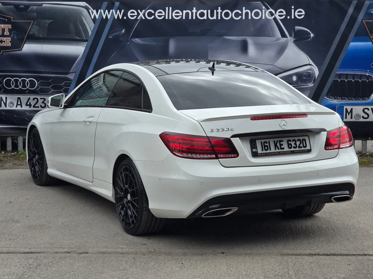 Mercedes-Benz E-Class 2016 AMG COUPE,PANROOF,WHITE - Image 4