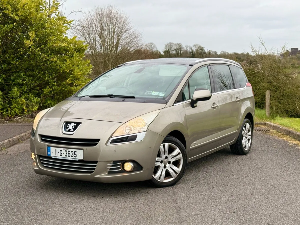 2011 Peugeot 5008 (High-Spec) 1.6 Diesel Nct & Tax - Image 1