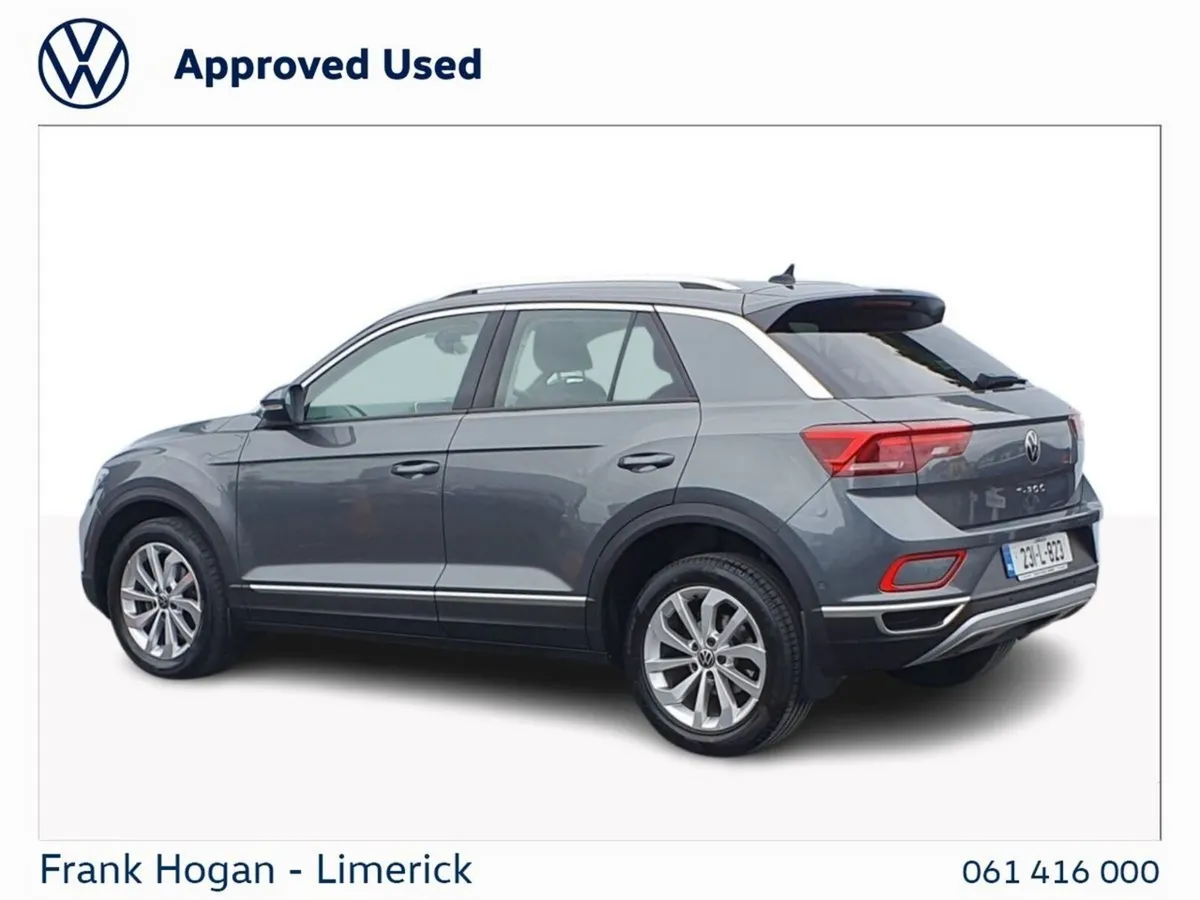 Volkswagen T-Roc 1.0 TSI 110HP Style Call Cormac o - Image 3
