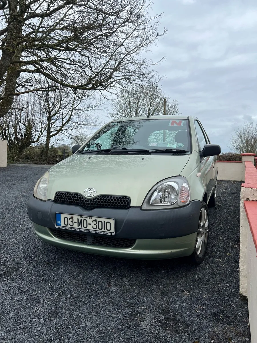 Toyota Yaris 2003 NCT 09-26 Tax 05-26 - Image 1