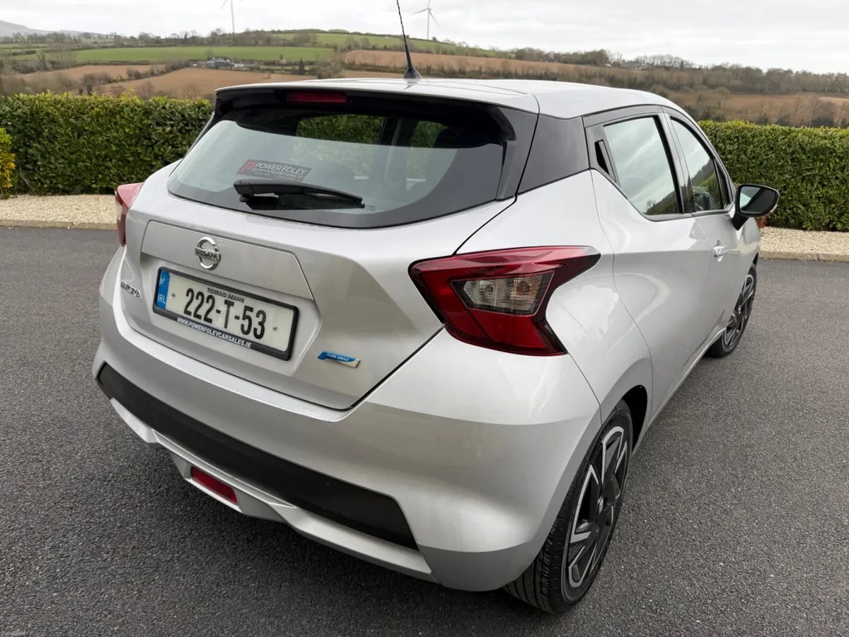 2022(222)Nissan Micra SV 1.0T 100hp 40KMS NCT 6/28 - Image 3