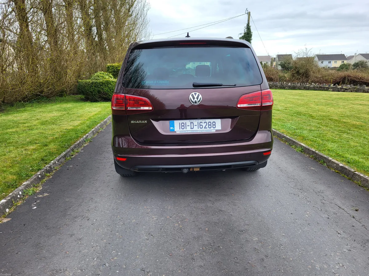 Volkswagen Sharan 2L Diesel. 7 seater. New NCT. - Image 4
