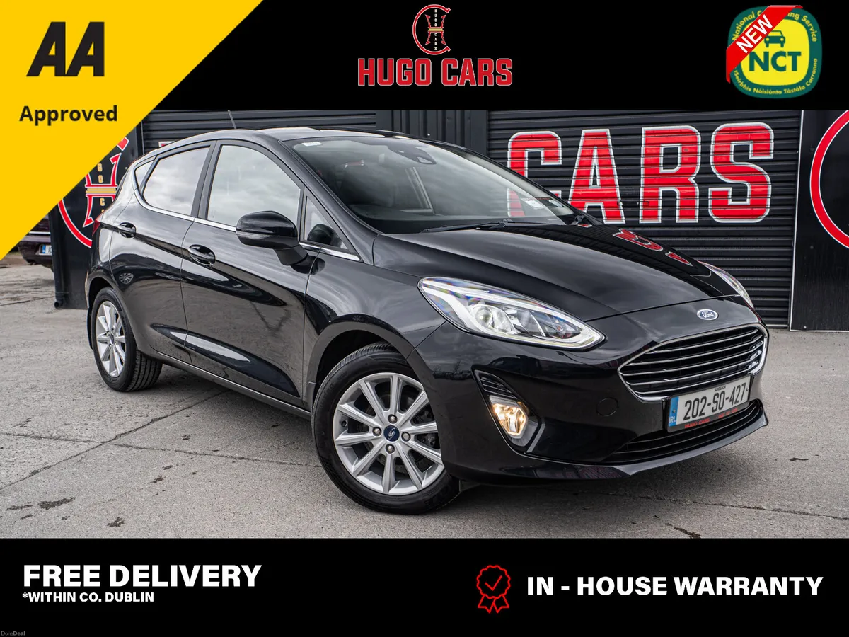 202 Ford Fiesta 1.0 Titanium/New NCT/1yr warranty - Image 1