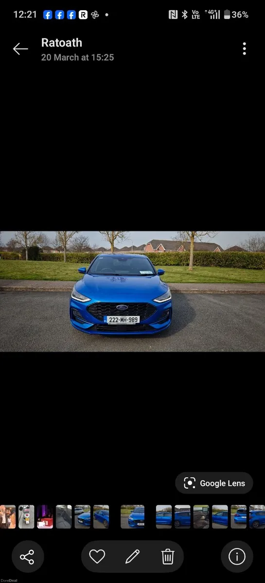 Ford Focus 2022 ST line Petrol manual - Image 1