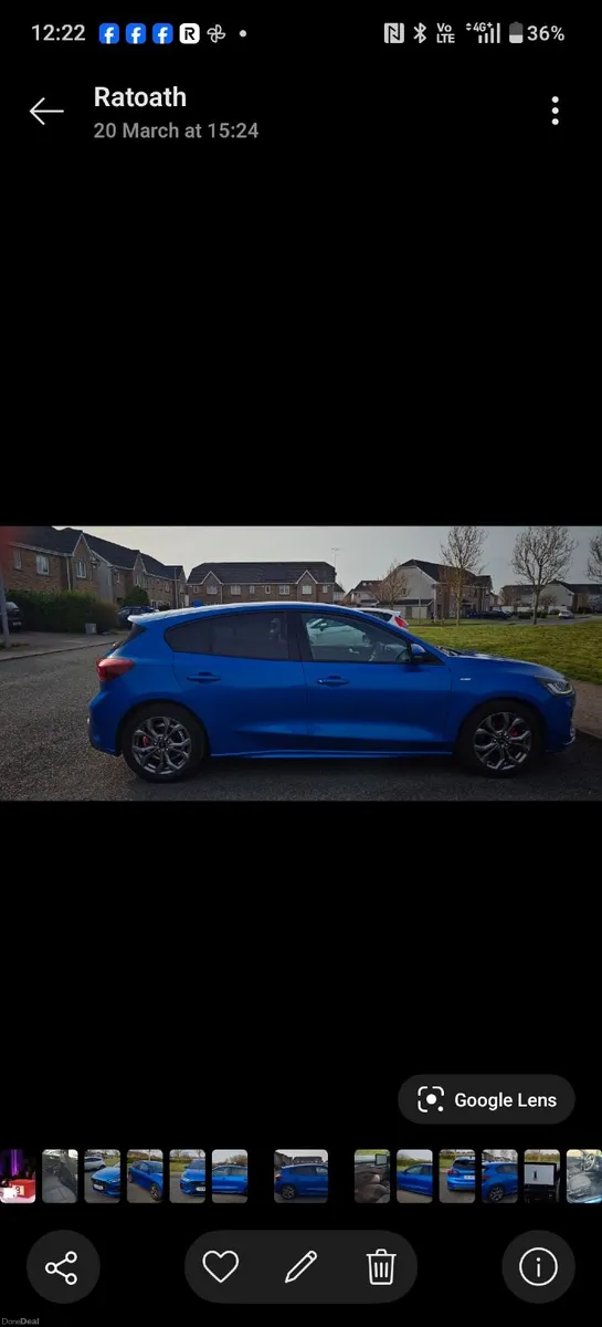 Ford Focus 2022 ST line Petrol manual - Image 3