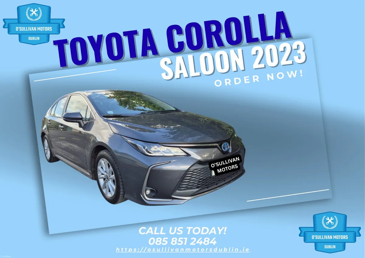 TOYOTA COROLLA/IRISH CAR/2023/HYBRID/AUTO