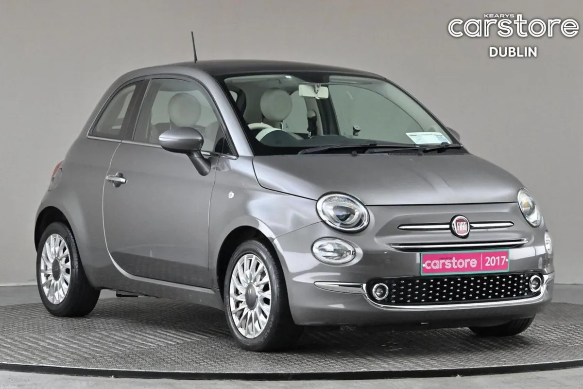 Fiat 500 1.2 LOUNGE 5SPD 69BHP **IRISH CAR**GLASS - Image 1
