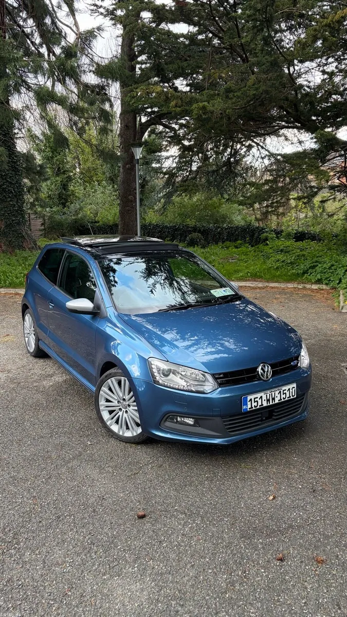 Volkswagen Polo Blue GT 2015 Sunroof - Image 3