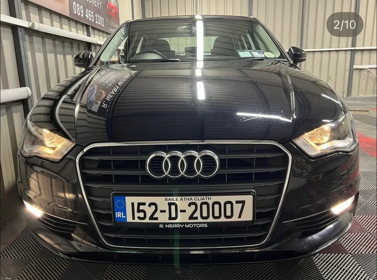 2015 Audi A3 Saloon Black - Image 2