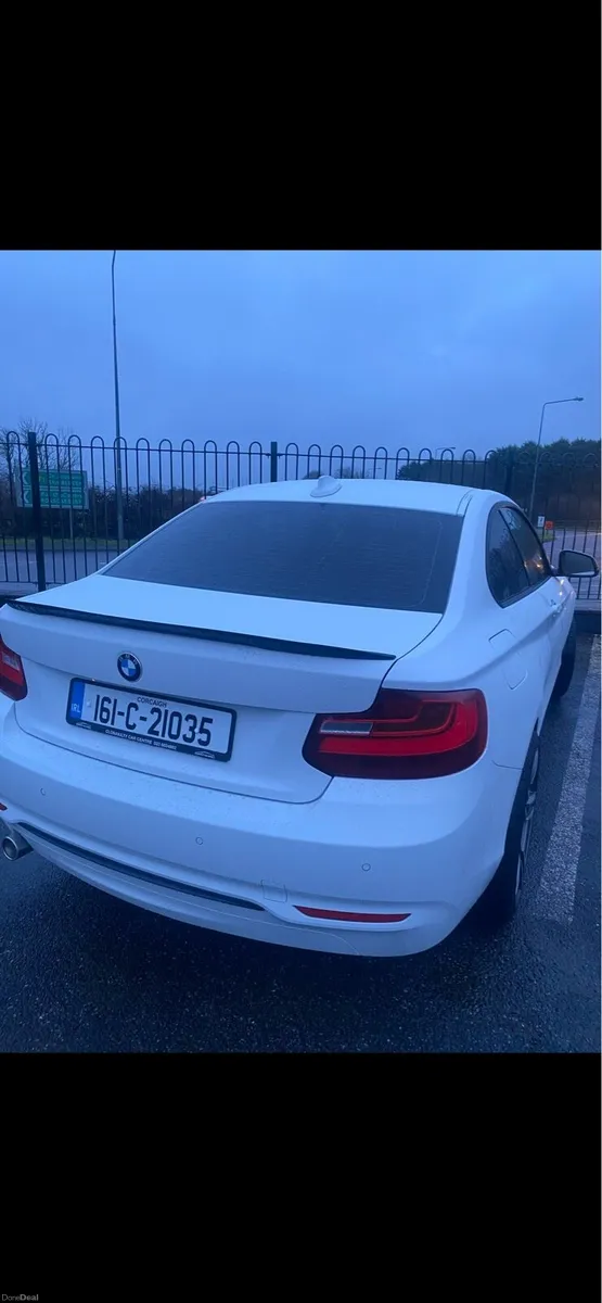 White BMW 2 Series - Image 2
