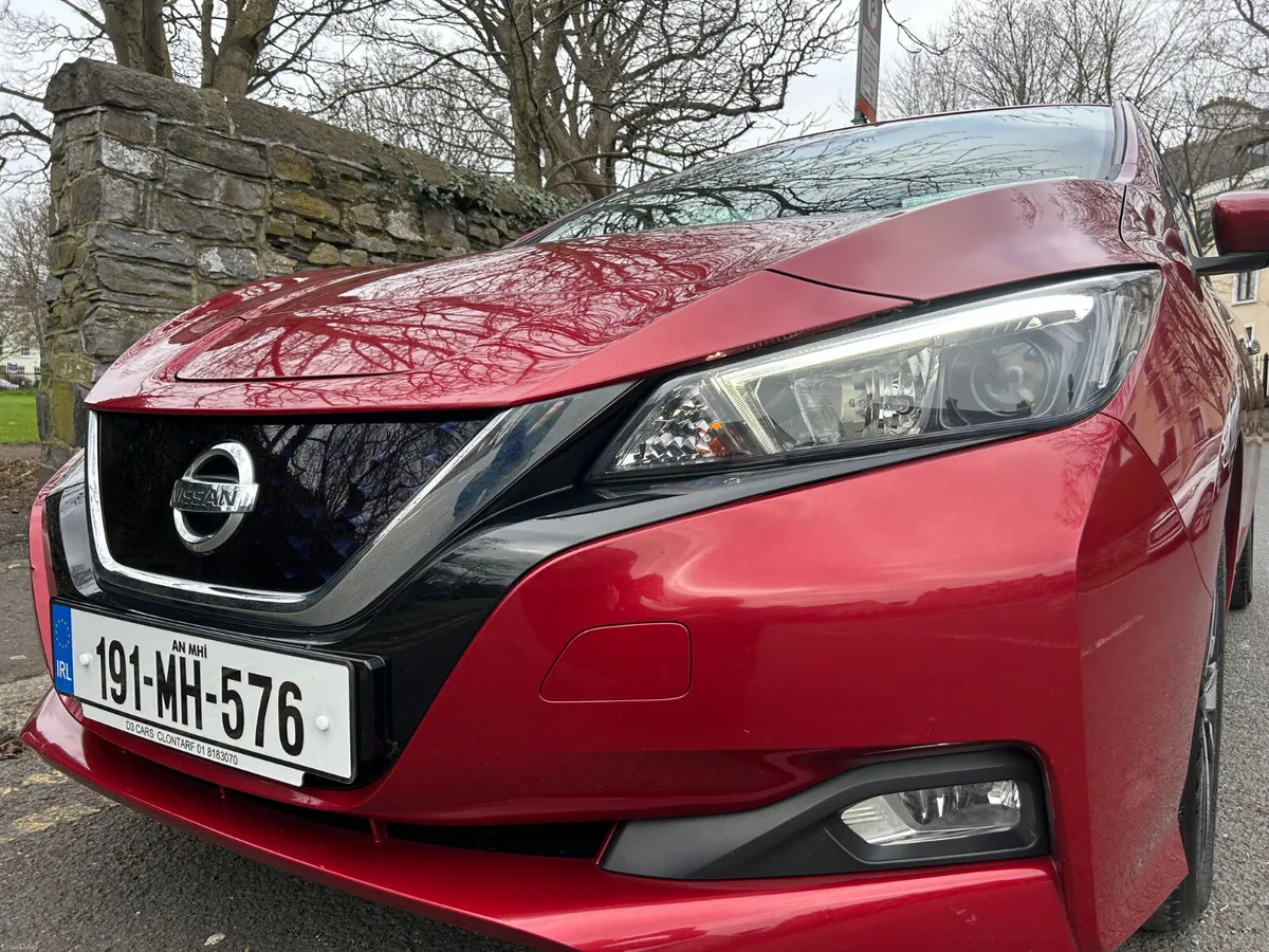 2019 NISSAN LEAF TAX DECEMBER 2026 PARKING CAMERA - Image 1